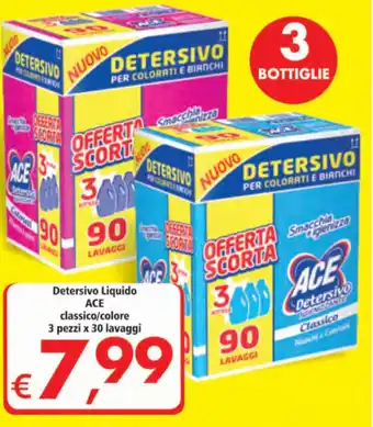 Alter Discount Ace Detersivo Liquido classico/colore offerta