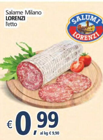 Alter Discount Lorenzi Salame Milano offerta