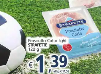 Strafette Prosciutto Cotto light 120g