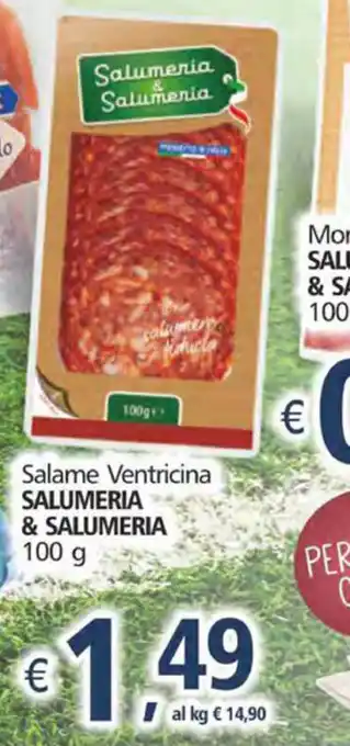 Salumeria & Salumeria Salame Ventricina 100g