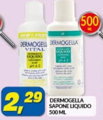 Risparmio Casa Dermogella Sapone Liquido 500 ml offerta