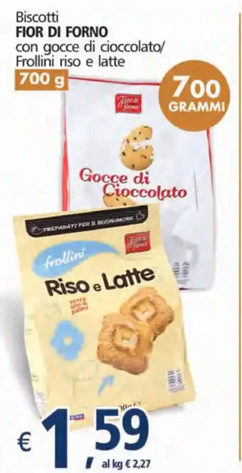 Alter Discount Fior Di Forno Biscotti 700g offerta