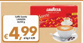 Alter Discount Lavazza Caffè Suerte 4 x 250g offerta