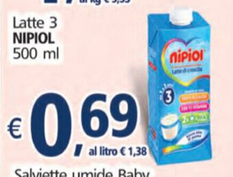 Alter Discount Nipiol Latte 3 500ml offerta