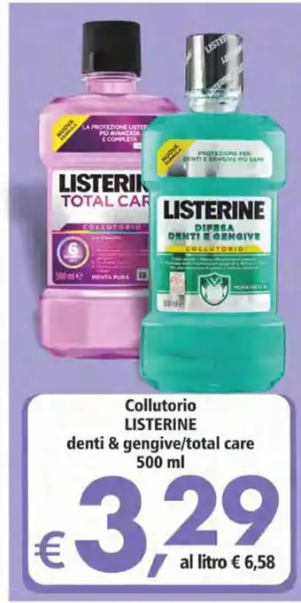 Alter Discount Listerine Collutorio 500ml offerta