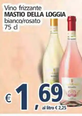 Alter Discount Mastio della Loggia Vino Frizzante 75cl offerta