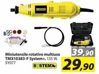 Hobby e Legno System+ Miniutensile rotativo multiuso TMX10383-F offerta