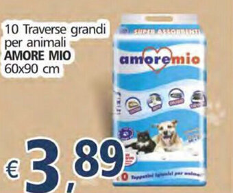Amore Mio 10 Traverse grandi per animali 60x90cm