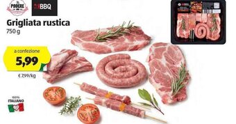 ALDI Grigliata rustica 750g offerta