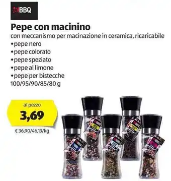 ALDI Pepe con macinino offerta