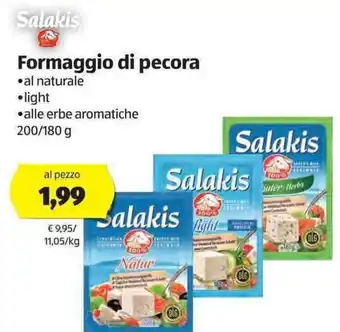 ALDI Formaggio di pecora 200/180g offerta