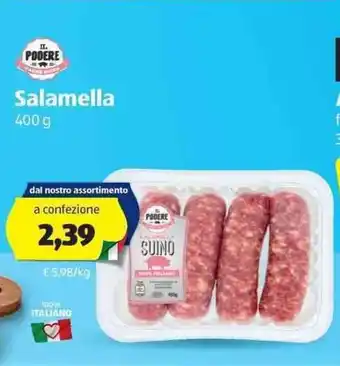 ALDI Salamella 400g offerta