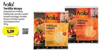 ALDI Hola Tortilla Wraps 370 g offerta