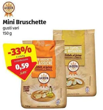Mini Bruschette 150 g