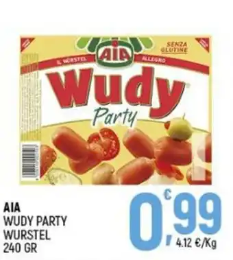 Aia Wudy Party Würstel 240 gr