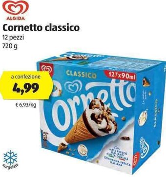 ALDI Algida Cornetto classico 720 g offerta