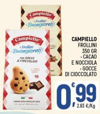 Ottimo Market Campiello Frollini 350 gr offerta