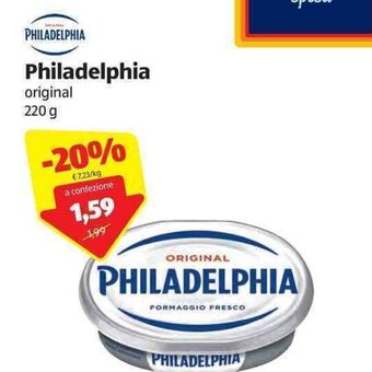 ALDI Philadelphia Original 220g offerta