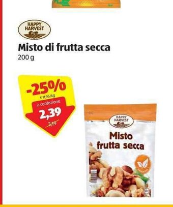 ALDI Misto di frutta secca 200g offerta