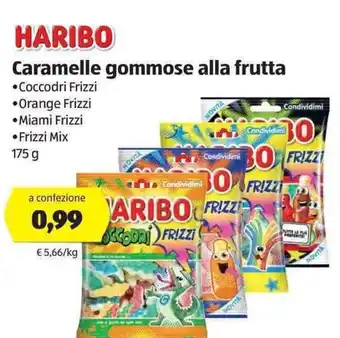 ALDI Haribo Caramelle gommose alla frutta 175g offerta