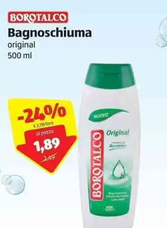 ALDI Bagnoschiuma original 500ml offerta