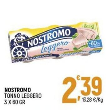Ottimo Market Nostromo Tonno Leggero 3 x 60 gr offerta