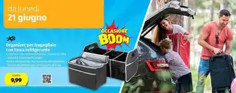ALDI Organizer per bagagliaio con tasca refrigerante offerta