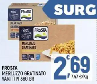 Ottimo Market Frosta Merluzzo Gratinato 360 gr offerta