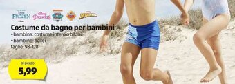 ALDI Costume da bagno per bambini offerta