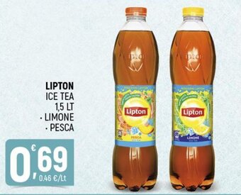 Lipton ice tea 1,5 lt limone/pesca