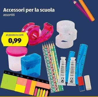 ALDI Accessori per la scuola offerta