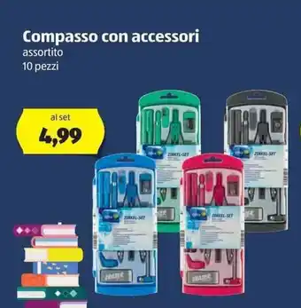 ALDI Compasso con accessori offerta