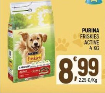Ottimo Market Purina Friskies Active 4 kg offerta