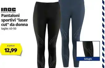 ALDI Pantaloni sportivi laser cut" da donna offerta