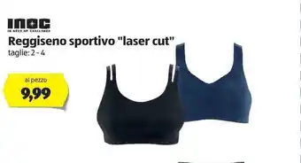 ALDI Reggiseno sportivo laser cut offerta