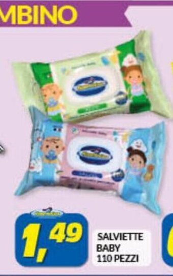 Risparmio Casa Salviette Baby 110 Pezzi offerta