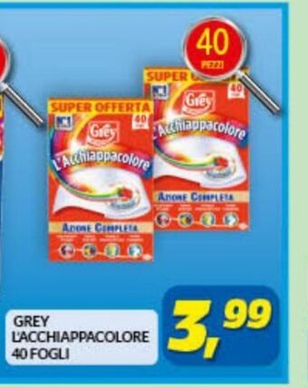 Risparmio Casa Grey L'Acchiappacolore 40 Fogli offerta