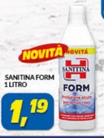 Risparmio Casa Sanitina Form 1 Litro offerta