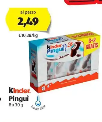 ALDI Kinder pinguì offerta