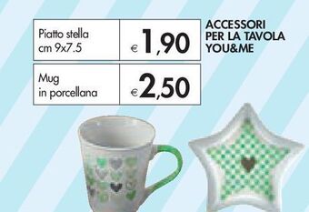 Bennet Accessori per la tavola you&me offerta