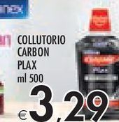 Collutorio carbon plax