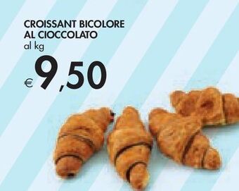 Croissant bicolore al cioccolato