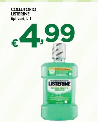 Bennet Collutorio listerine offerta