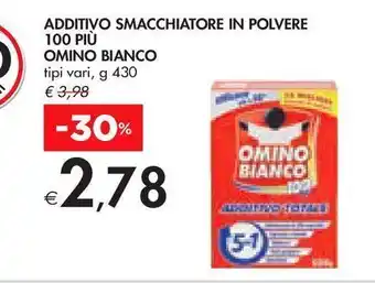 Bennet Adidtivo smacchiatore in polvere omino bianco offerta