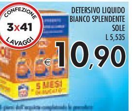 Bennet Detersivo liquido bianco splendente sole offerta
