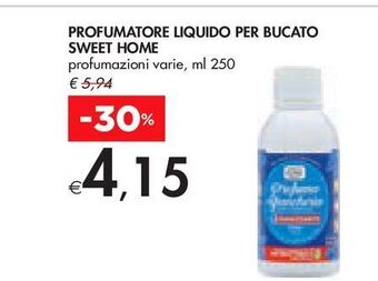 Bennet Profumatore liquido per bucato sweet home offerta