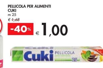 Pellicola per alimenti cuki