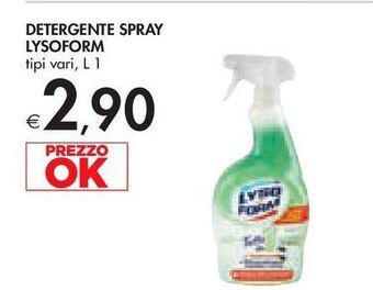 Bennet Detergente spray lysoform offerta