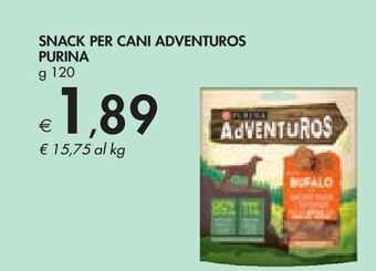 Snack per cani adventuros purina