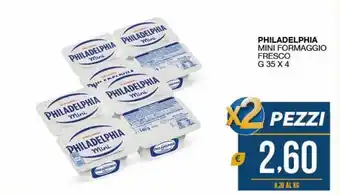 SeBón Supermercati Philadelphia mini formaggio fresco offerta